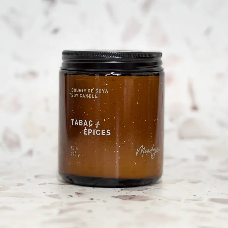 Moodgie Candle | Tobacco + Spices